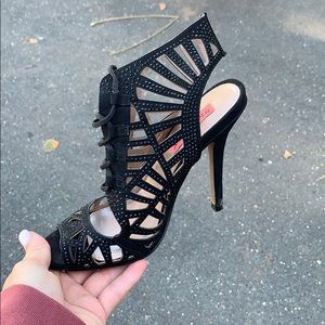 Betsey Johnson strappy heels